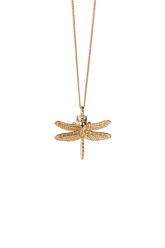 Dragonfly Necklace Gold sold by Karen Walker