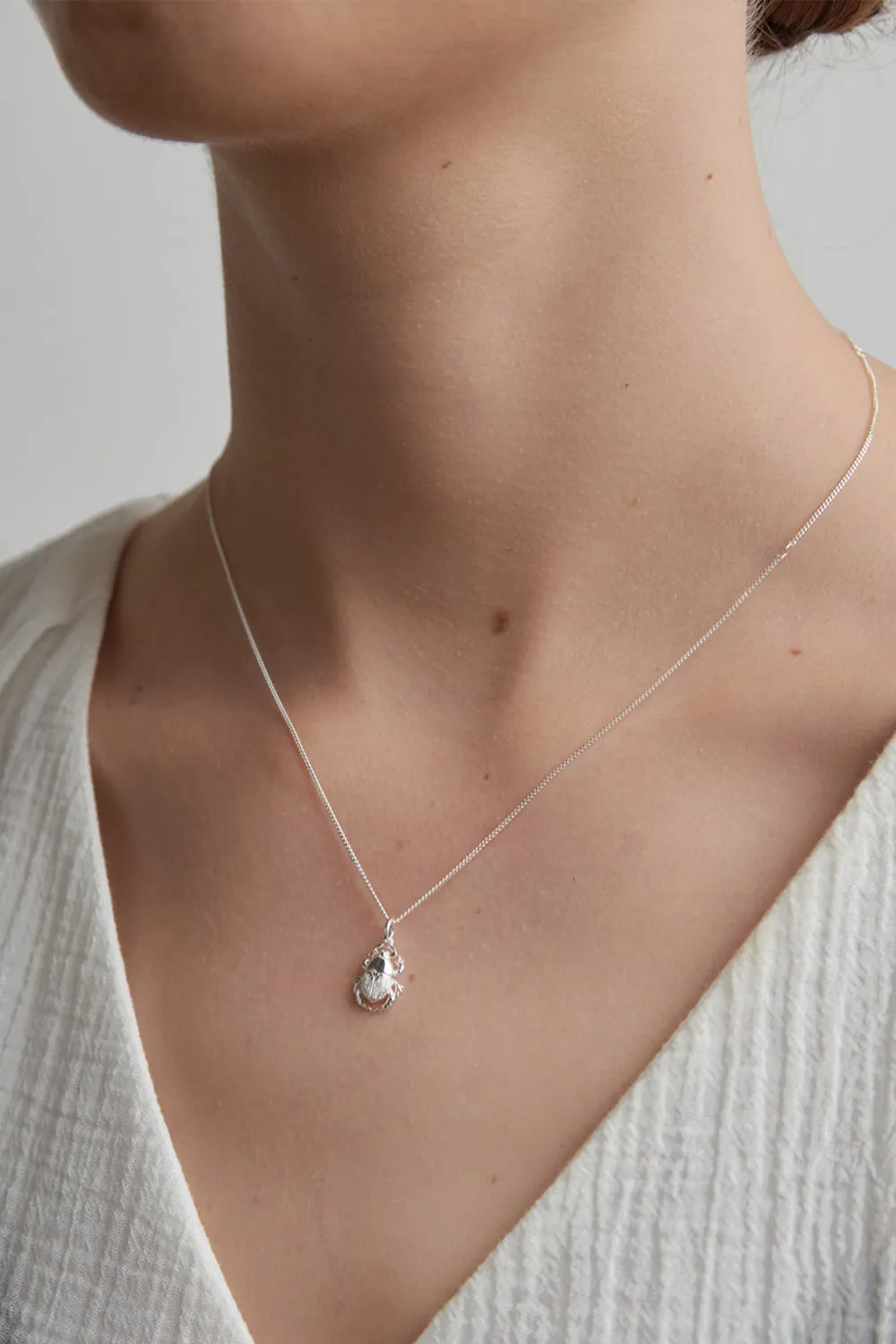 Beetle Necklace Silver sold by Karen Walker product image thumbnail 2
