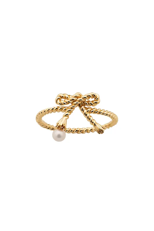 Love Knot Ring Gold sold by Karen Walker