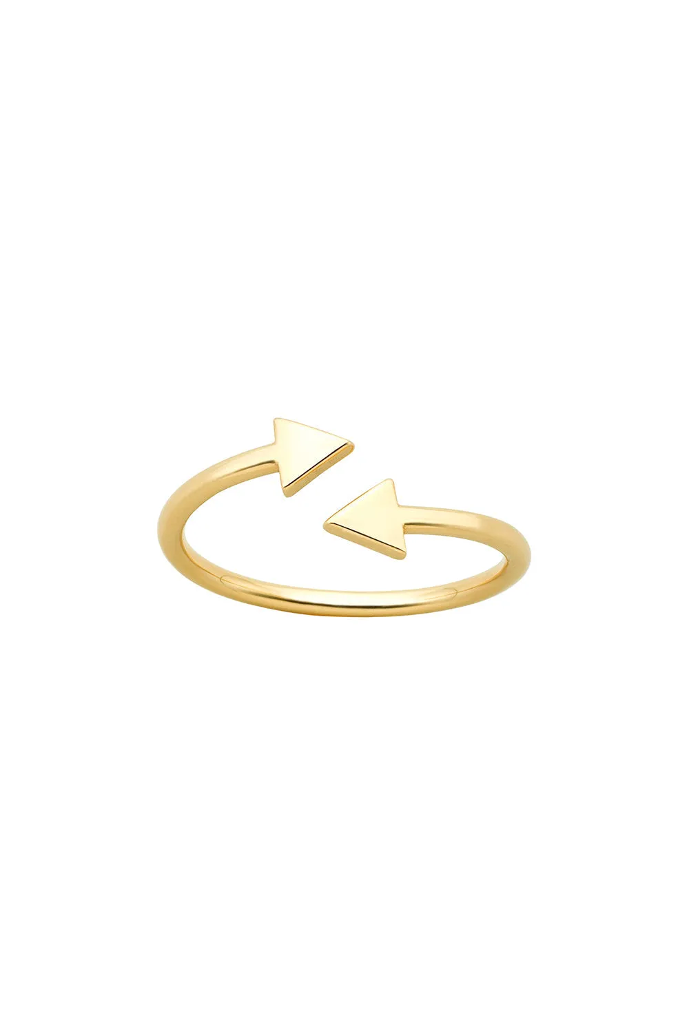 Celestial Arrows Ring Gold sold by Karen Walker