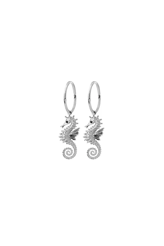 Seahorse Sleepers Silver sold by Karen Walker