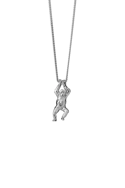Orangutan Necklace Silver sold by Karen Walker