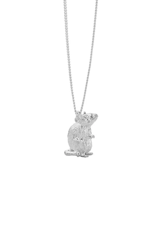 Rat Necklace Silver sold by Karen Walker