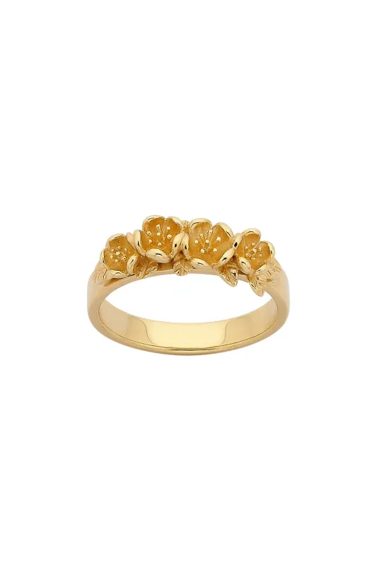 Wreath Ring Gold sold by Karen Walker
