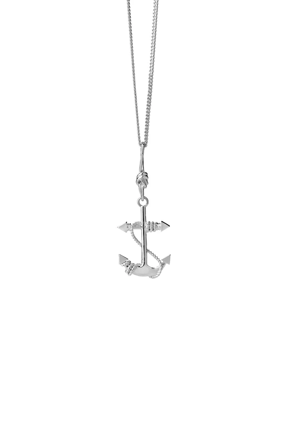 Anchor Necklace Silver sold by Karen Walker