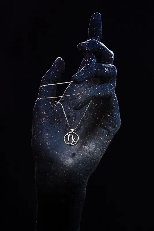 Capricorn Necklace Silver sold by Karen Walker