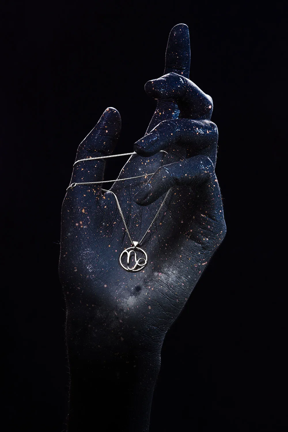 Capricorn Necklace Silver sold by Karen Walker