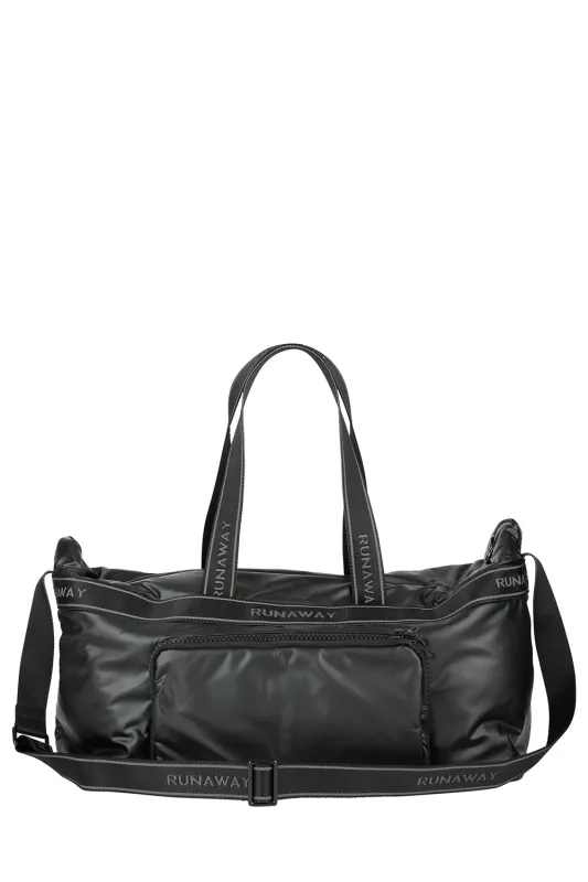 Puffy Runaway Gym Bag Black/Black sold by Karen Walker