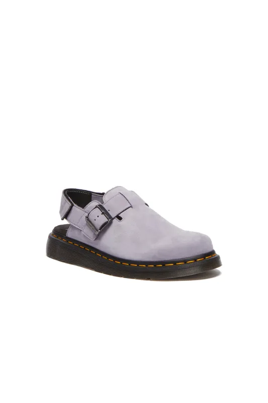 Jorge II Sling Back Mule Lavender Frost made by Dr. Martens