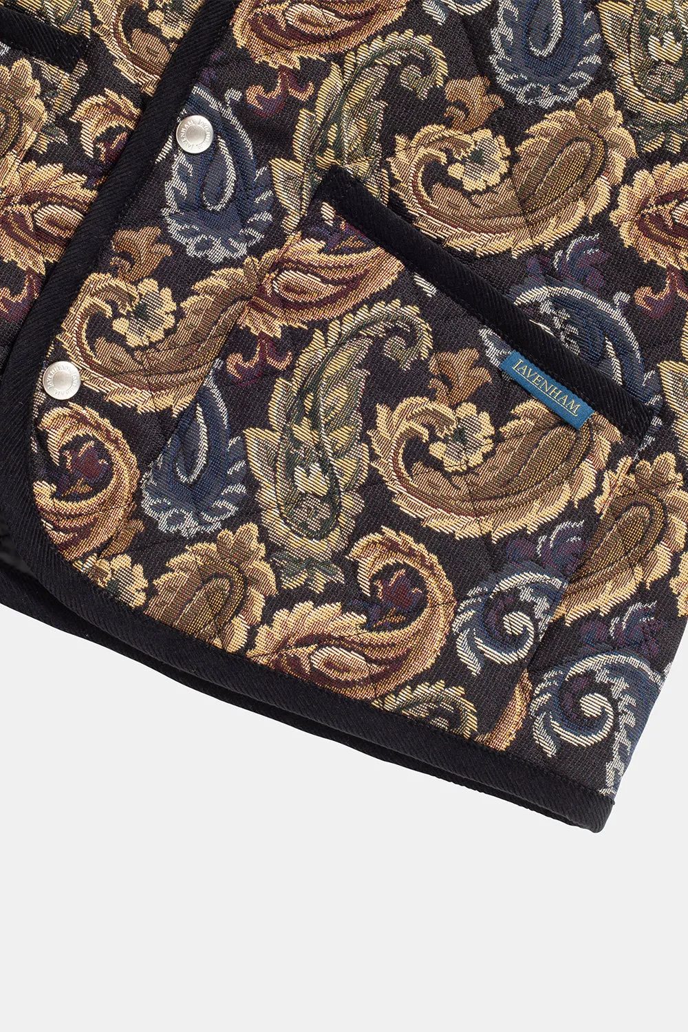 Jacquard Cocoon Thornham Navy Goberline sold by Karen Walker product image thumbnail 2