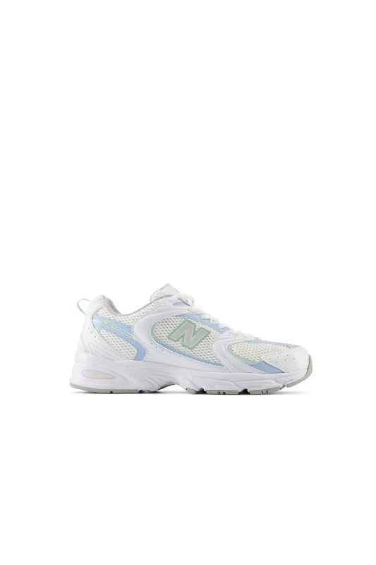 530 White/Light Chrome Blue/Clay Ash sold by Karen Walker