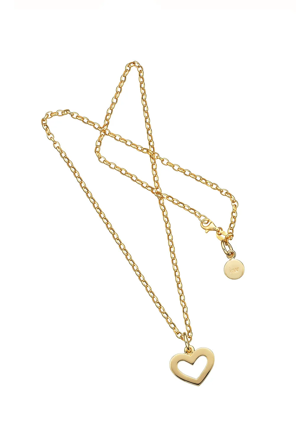 Heart Pendant Gold sold by Karen Walker product image thumbnail 2