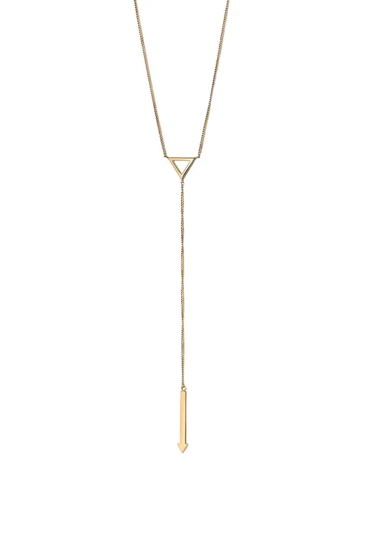 Metronome Necklace Gold sold by Karen Walker
