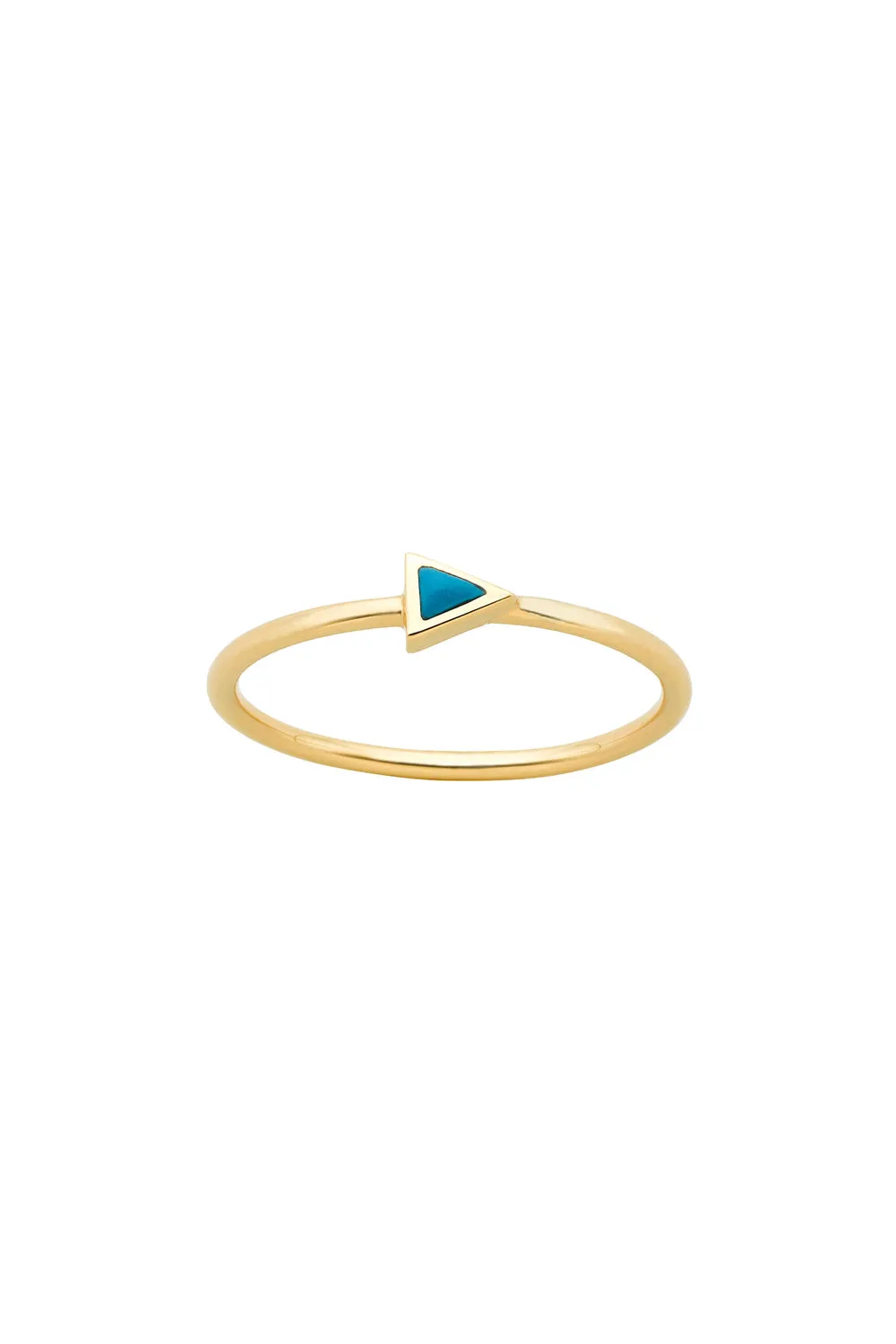 Fine Arrow Ring Gold Turquoise sold by Karen Walker