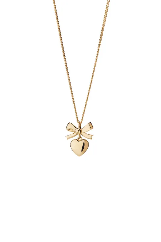 Mini Superlove Necklace Gold sold by Karen Walker