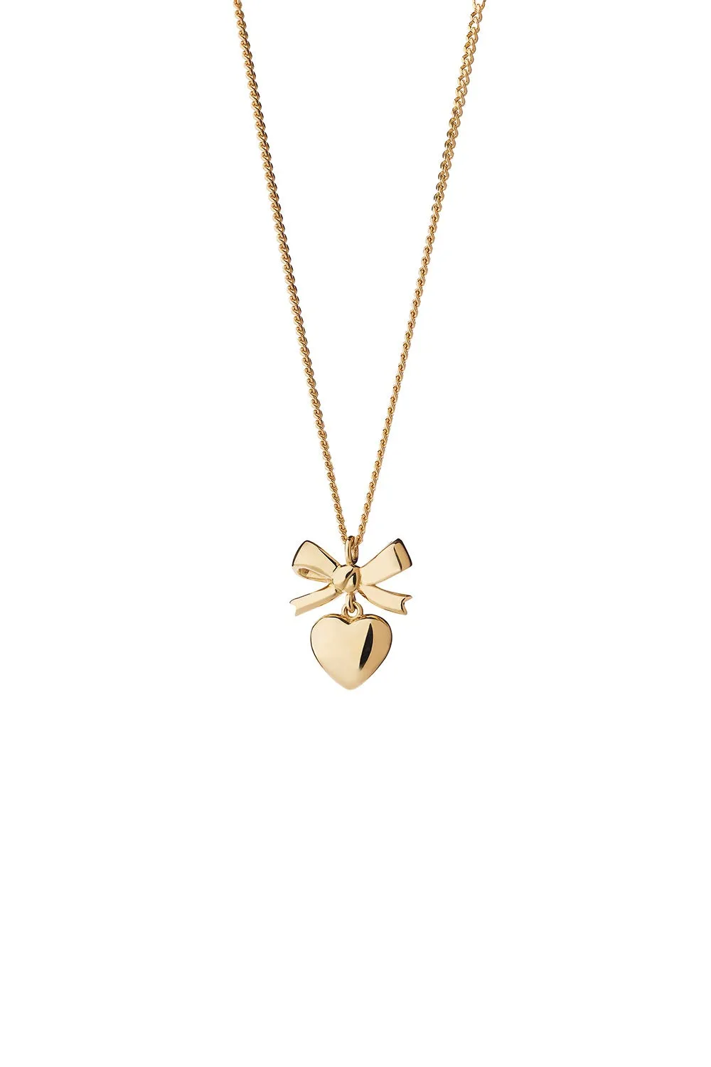Mini Superlove Necklace Gold sold by Karen Walker