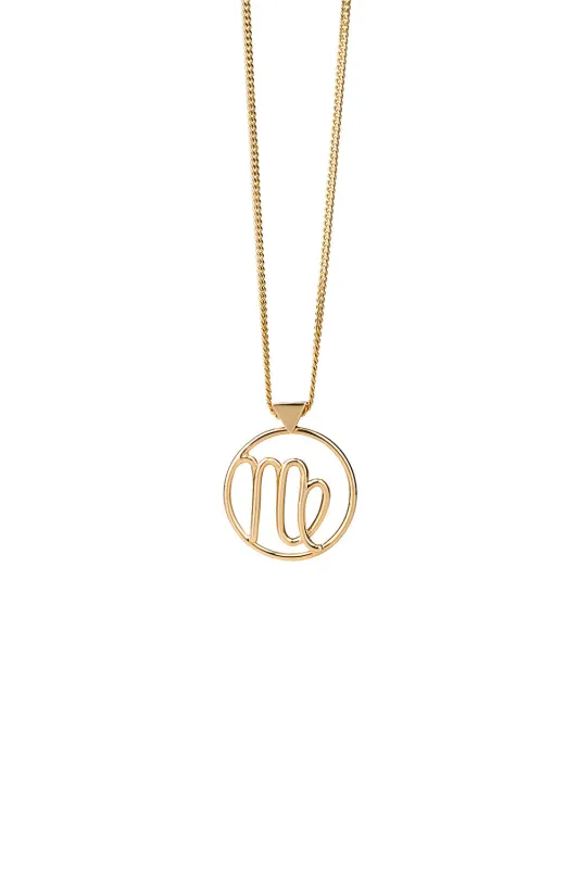 Virgo Necklace Gold sold by Karen Walker