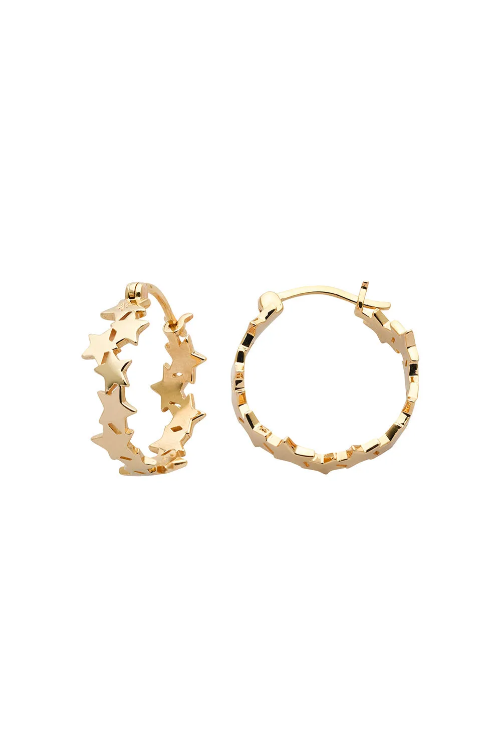 Supernova Hoops Gold sold by Karen Walker