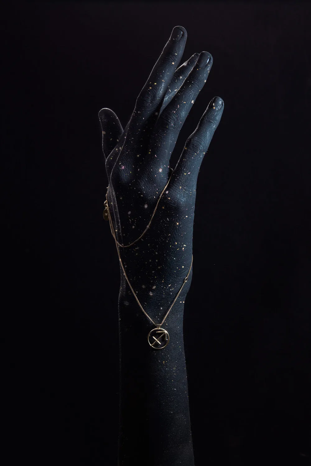 Sagittarius Necklace Gold sold by Karen Walker