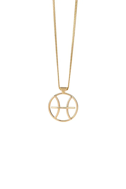 Pisces Necklace Gold sold by Karen Walker