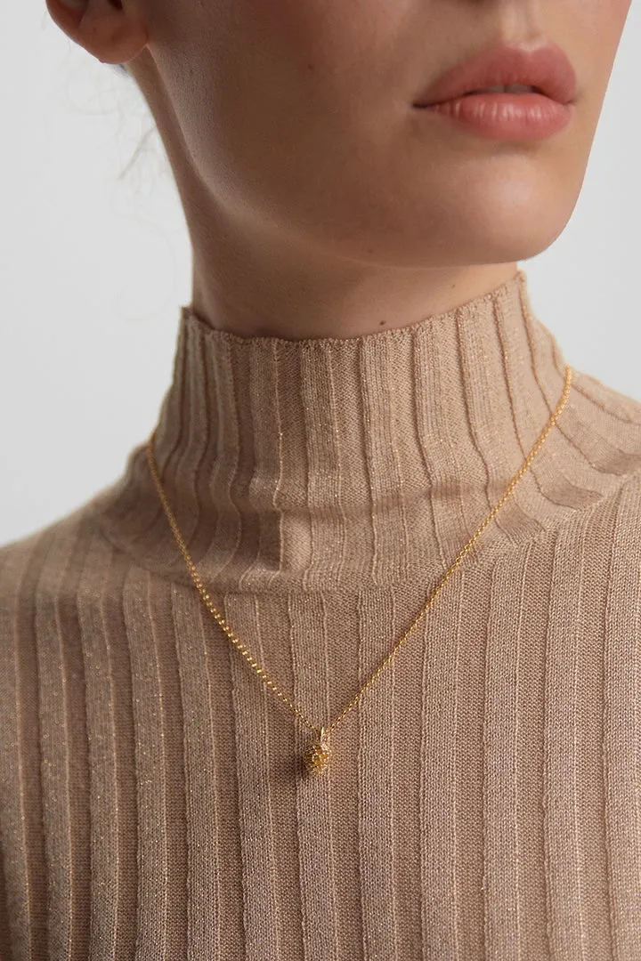 Pinecone Necklace Gold sold by Karen Walker product image thumbnail 2