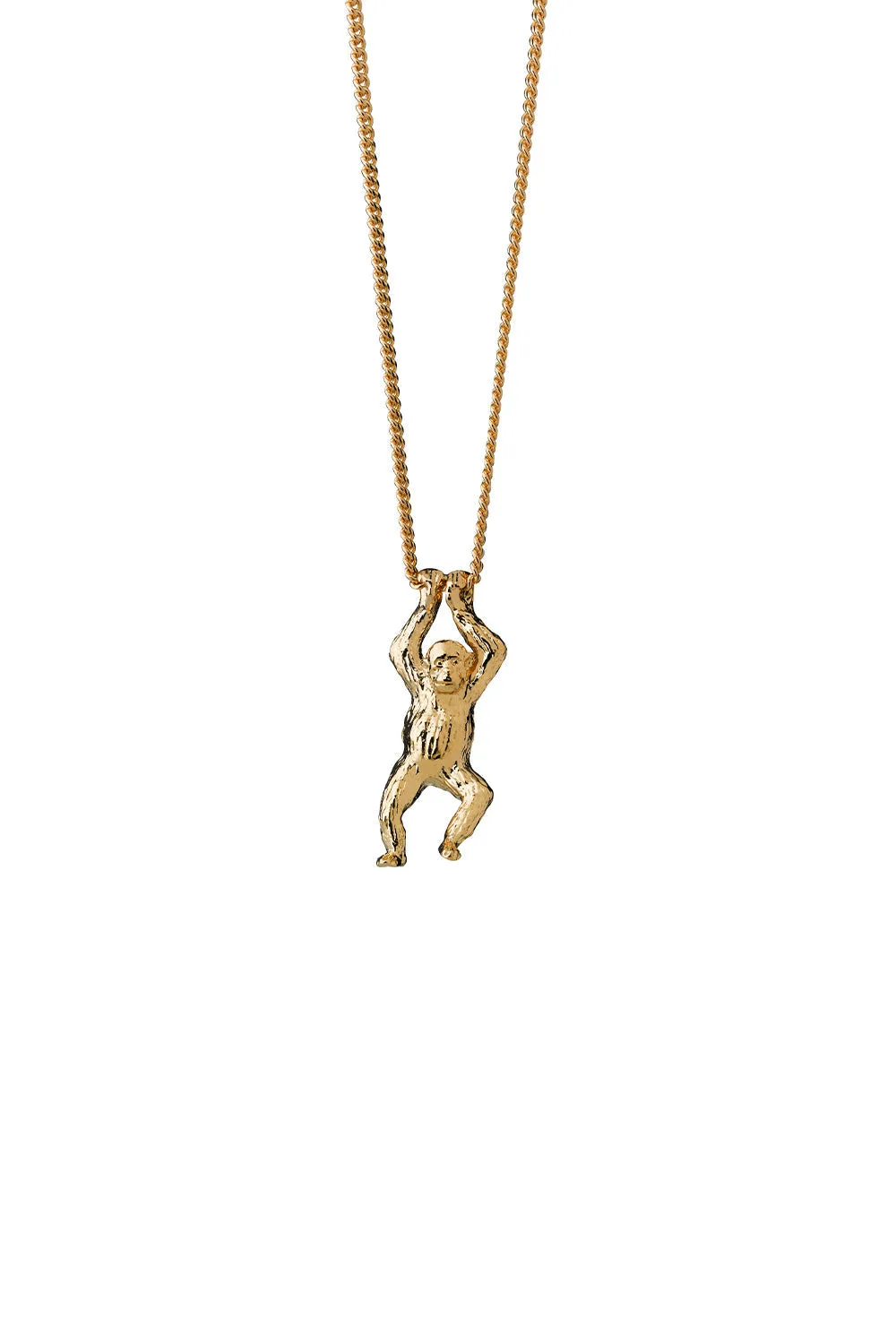 Orangutan Necklace Gold sold by Karen Walker