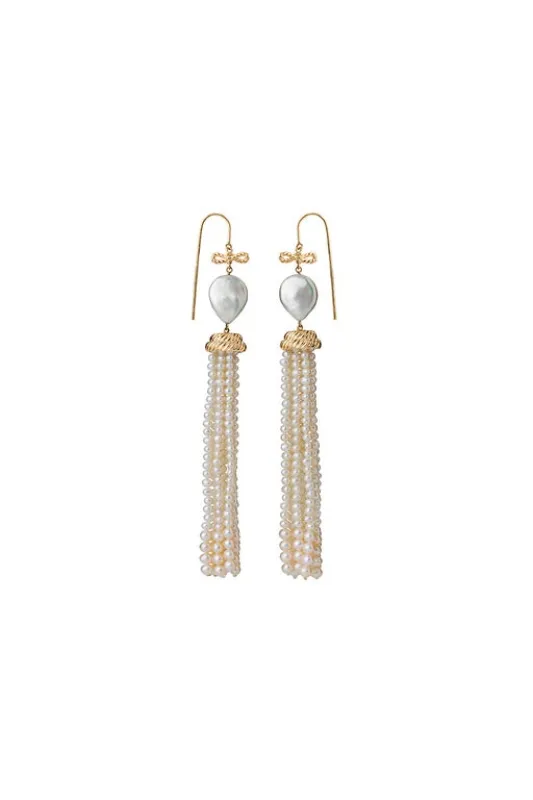 Long Love Earrings Gold-Plated sold by Karen Walker