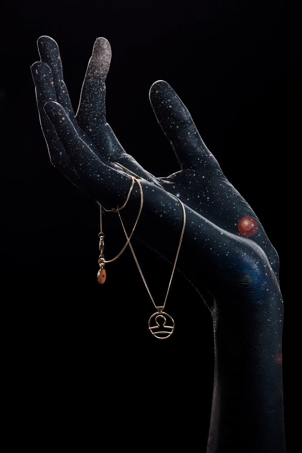 Libra Necklace Gold sold by Karen Walker