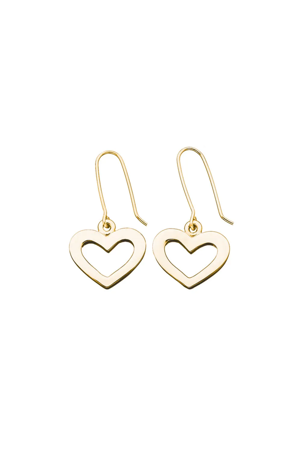 Heart Earrings Gold sold by Karen Walker