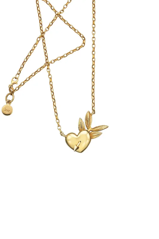 Heart Arrow Pendant Gold sold by Karen Walker