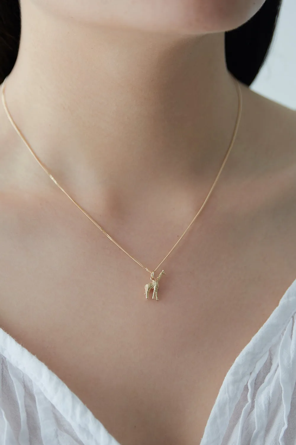 Giraffe Necklace Gold sold by Karen Walker product image thumbnail 3