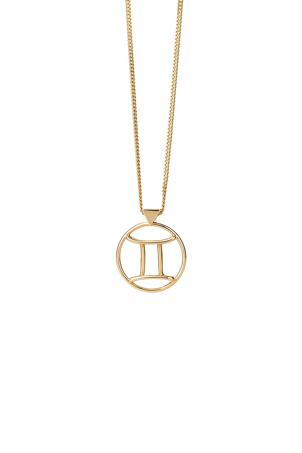 Gemini Necklace Gold sold by Karen Walker