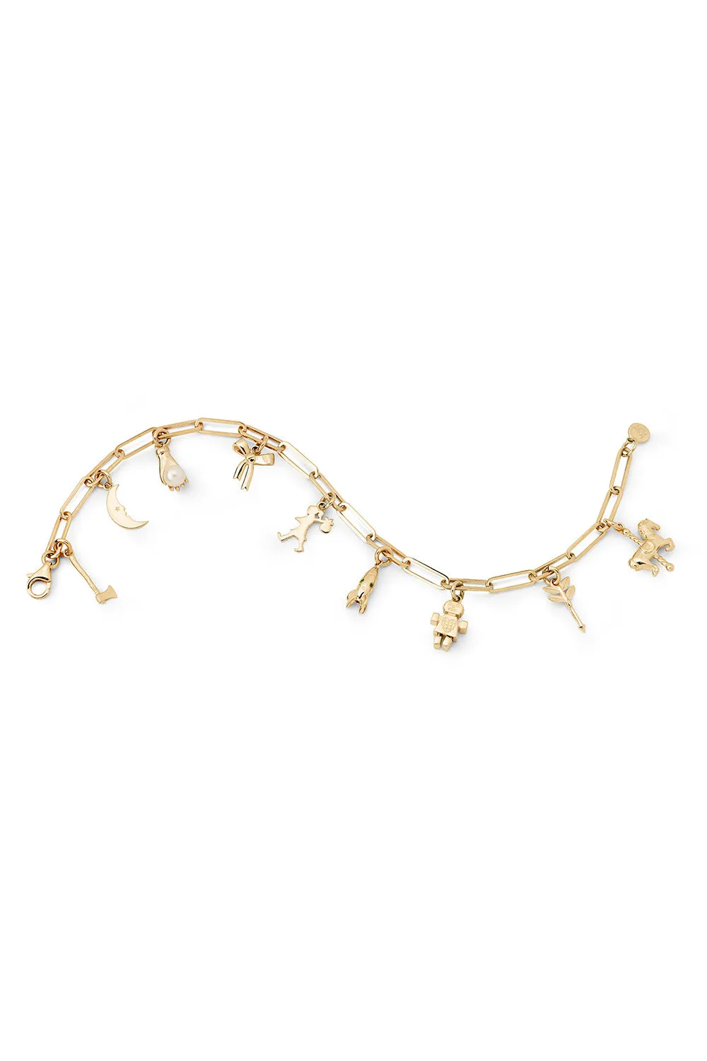 Full Adventure Charm Bracelet Gold sold by Karen Walker product image thumbnail 2