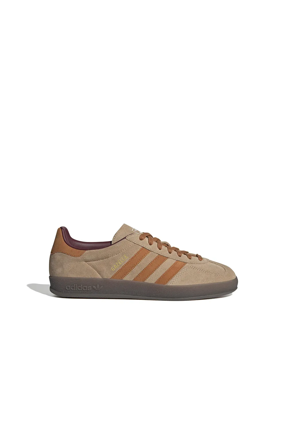 Gazelle Indoor Shoes Warm Sandstone/Craft Ochre/Shadow Red sold by Karen Walker
