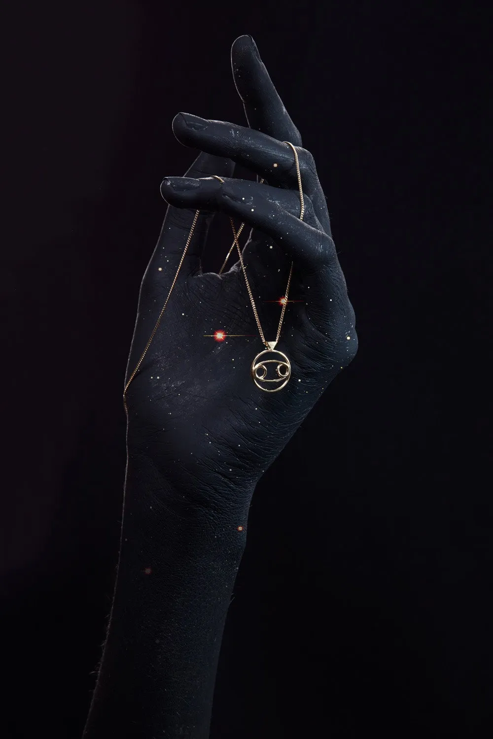 Cancer Necklace Gold sold by Karen Walker product image thumbnail 2