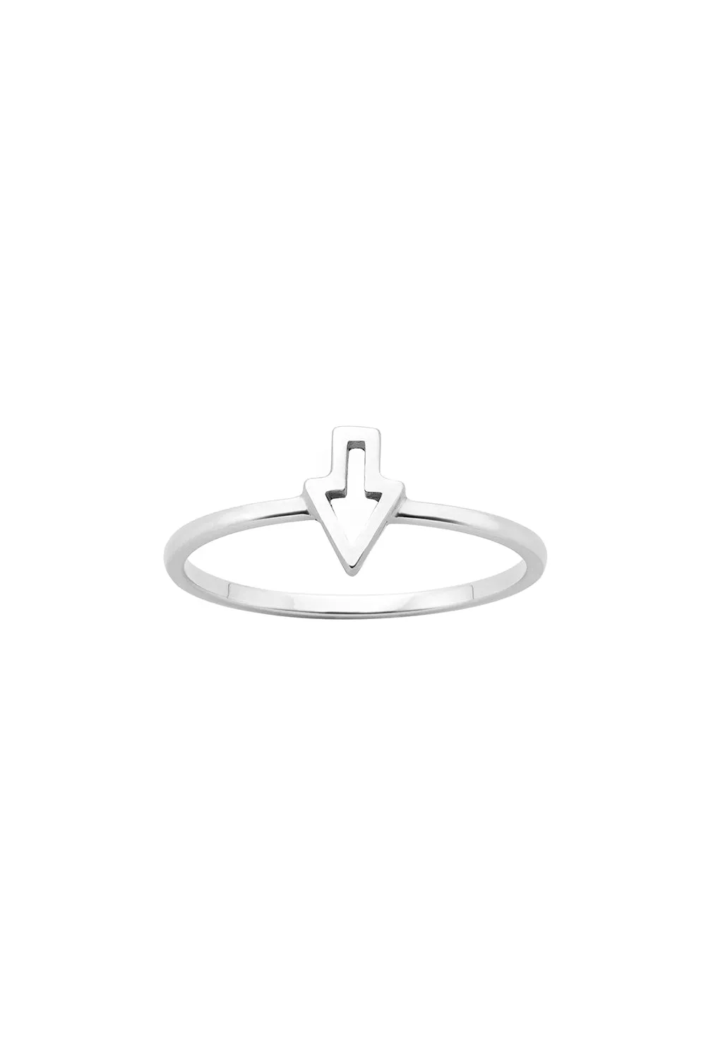 Superfine Runaway Arrow Ring Silver sold by Karen Walker product image thumbnail 2