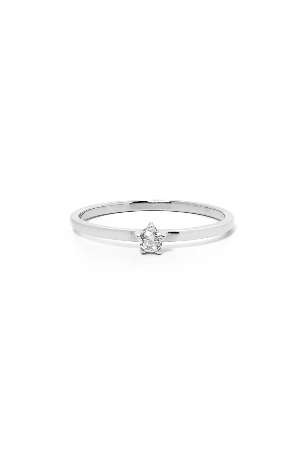 Forever Ring, White Gold, White Diamond sold by Karen Walker