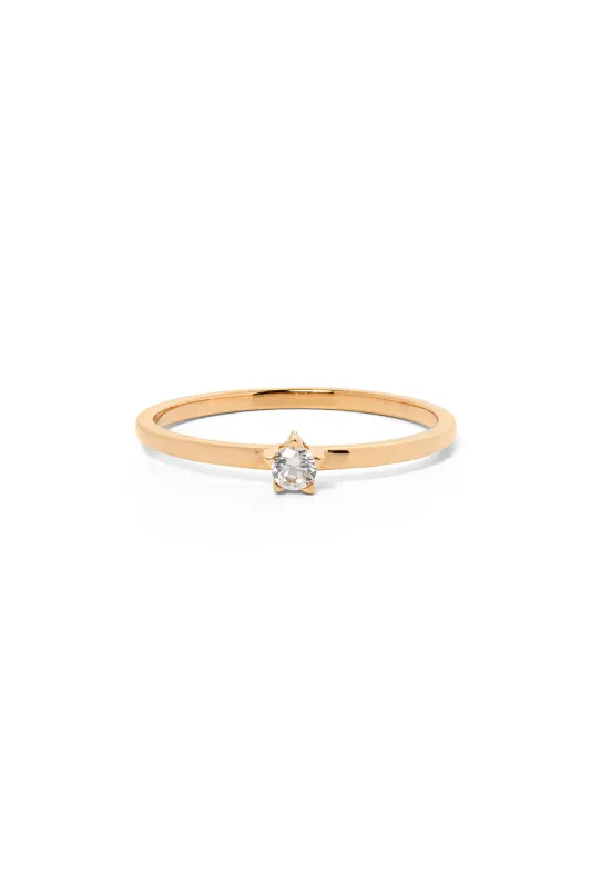 Forever Ring, Gold, White Diamond sold by Karen Walker