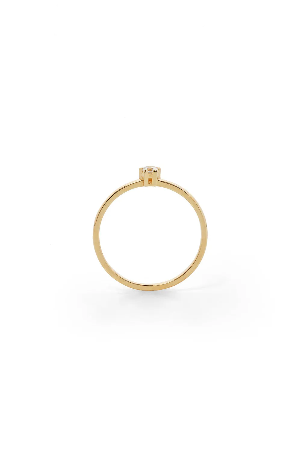 Forever Ring, Gold, White Diamond sold by Karen Walker product image thumbnail 2