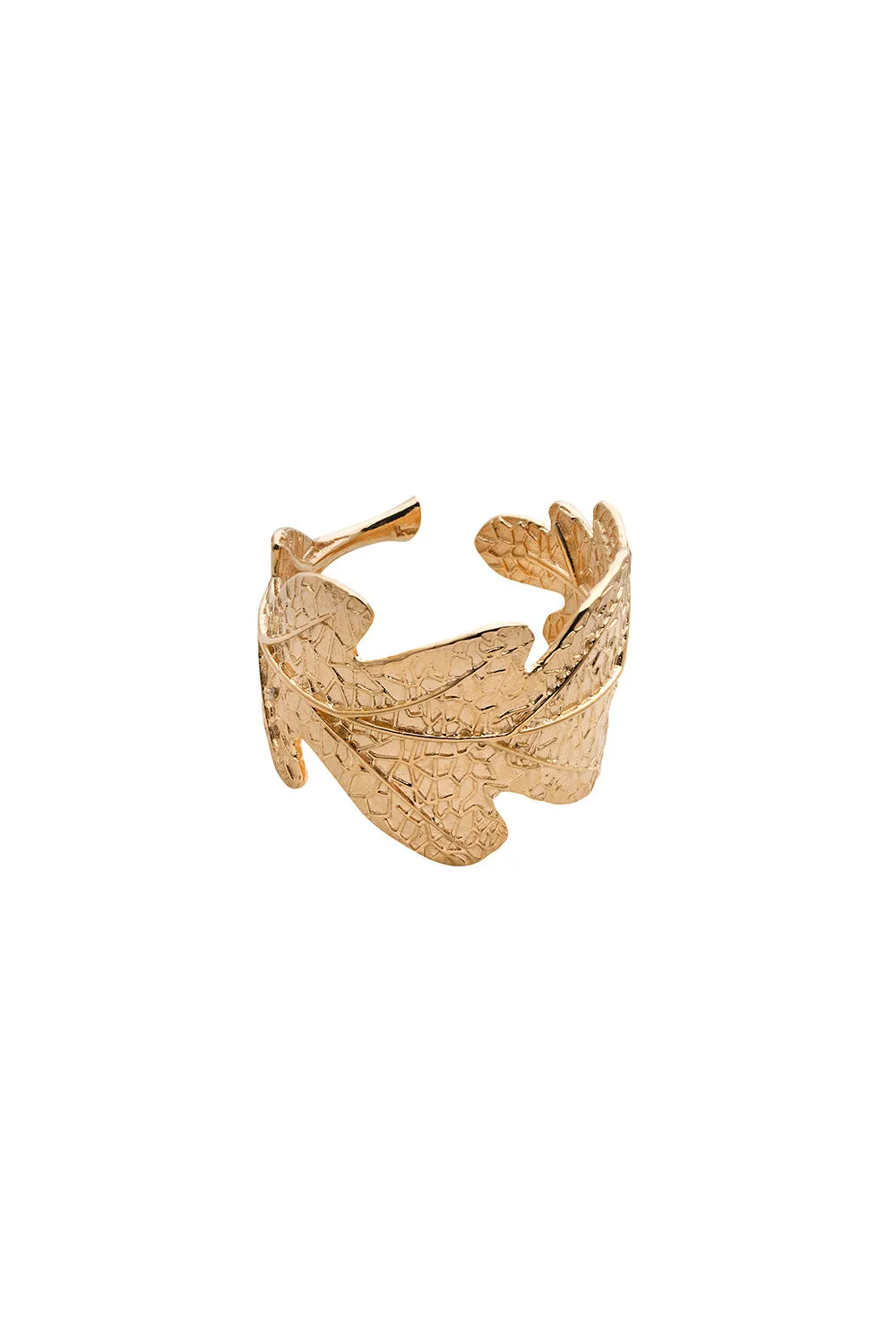 Oak Leaf Ring Gold sold by Karen Walker product image thumbnail 3