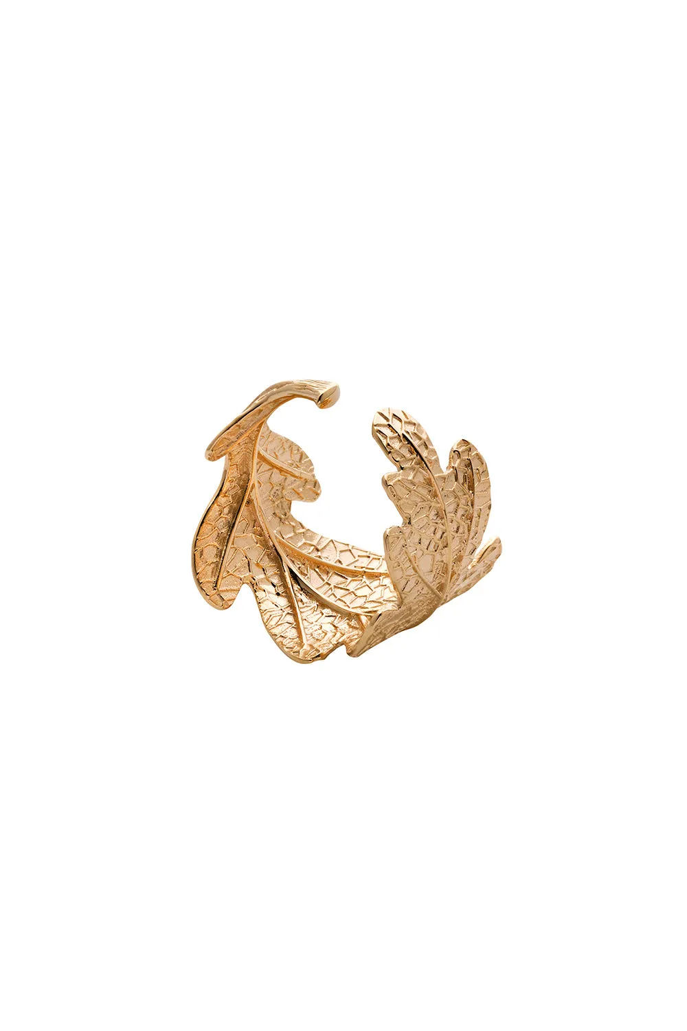Oak Leaf Ring Gold sold by Karen Walker product image thumbnail 2