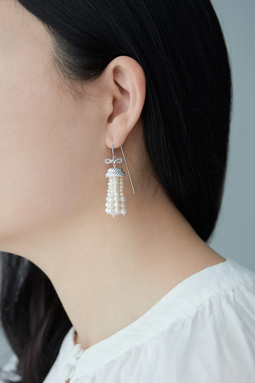 Binding Love Earrings Silver sold by Karen Walker product image thumbnail 2