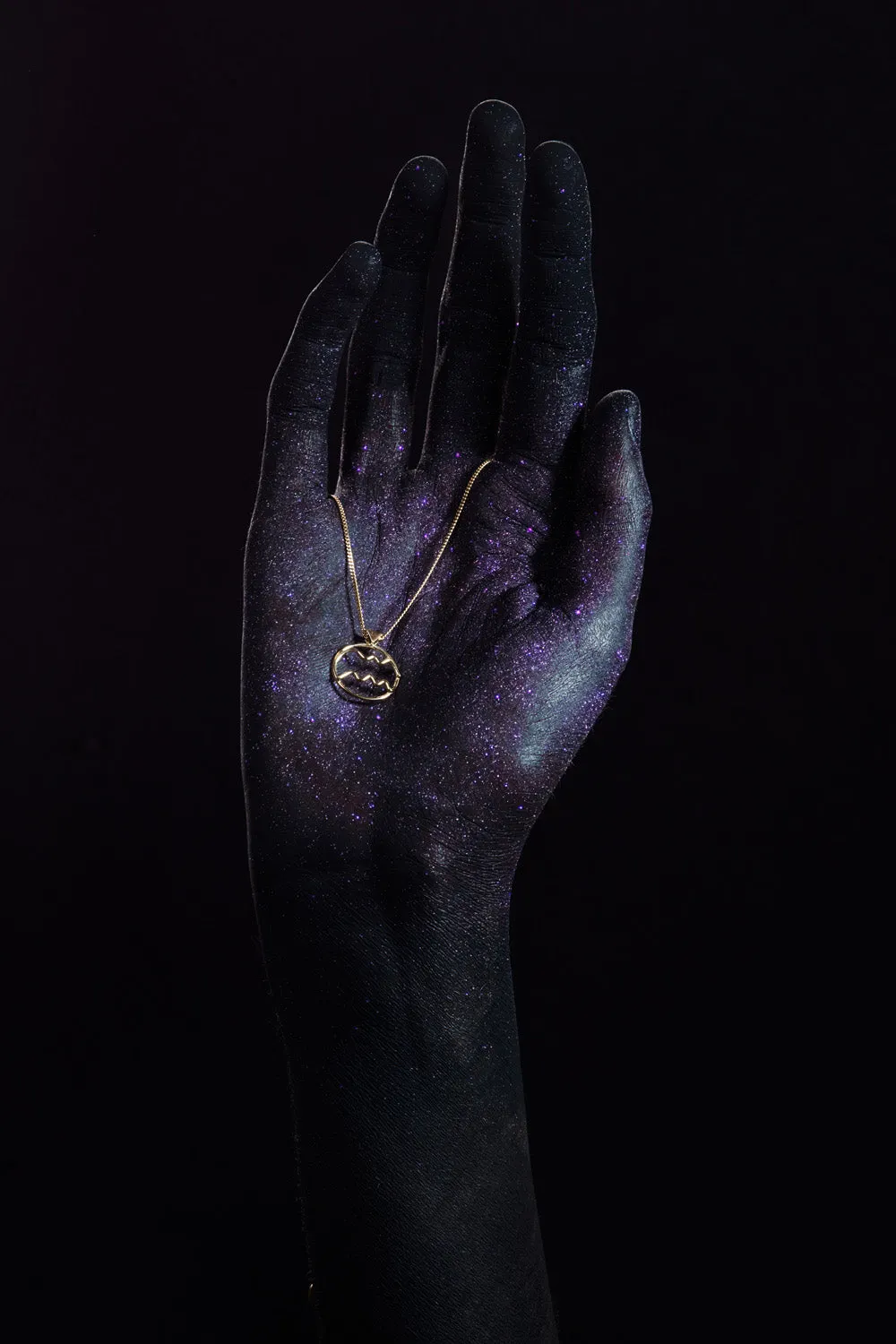 Aquarius Necklace Gold sold by Karen Walker