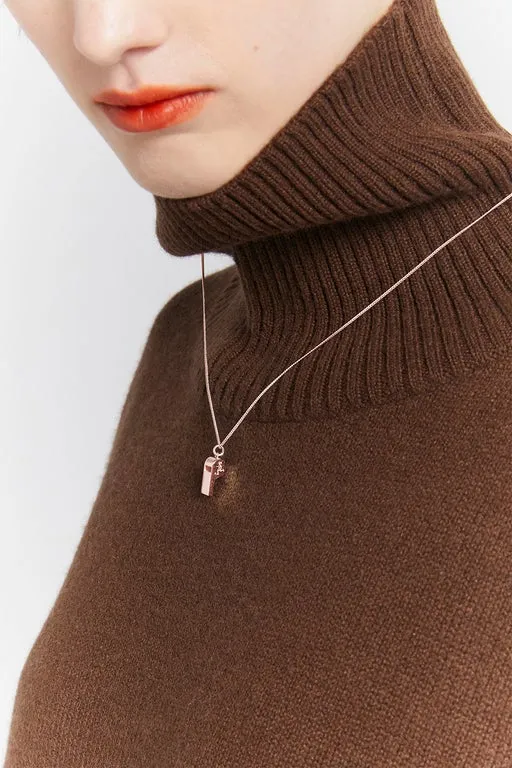 Runaway Soccer Girl Whistle Necklace Rose Gold sold by Karen Walker product image thumbnail 3