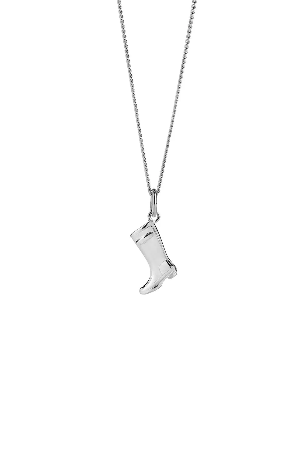 Gumboot Necklace Silver sold by Karen Walker