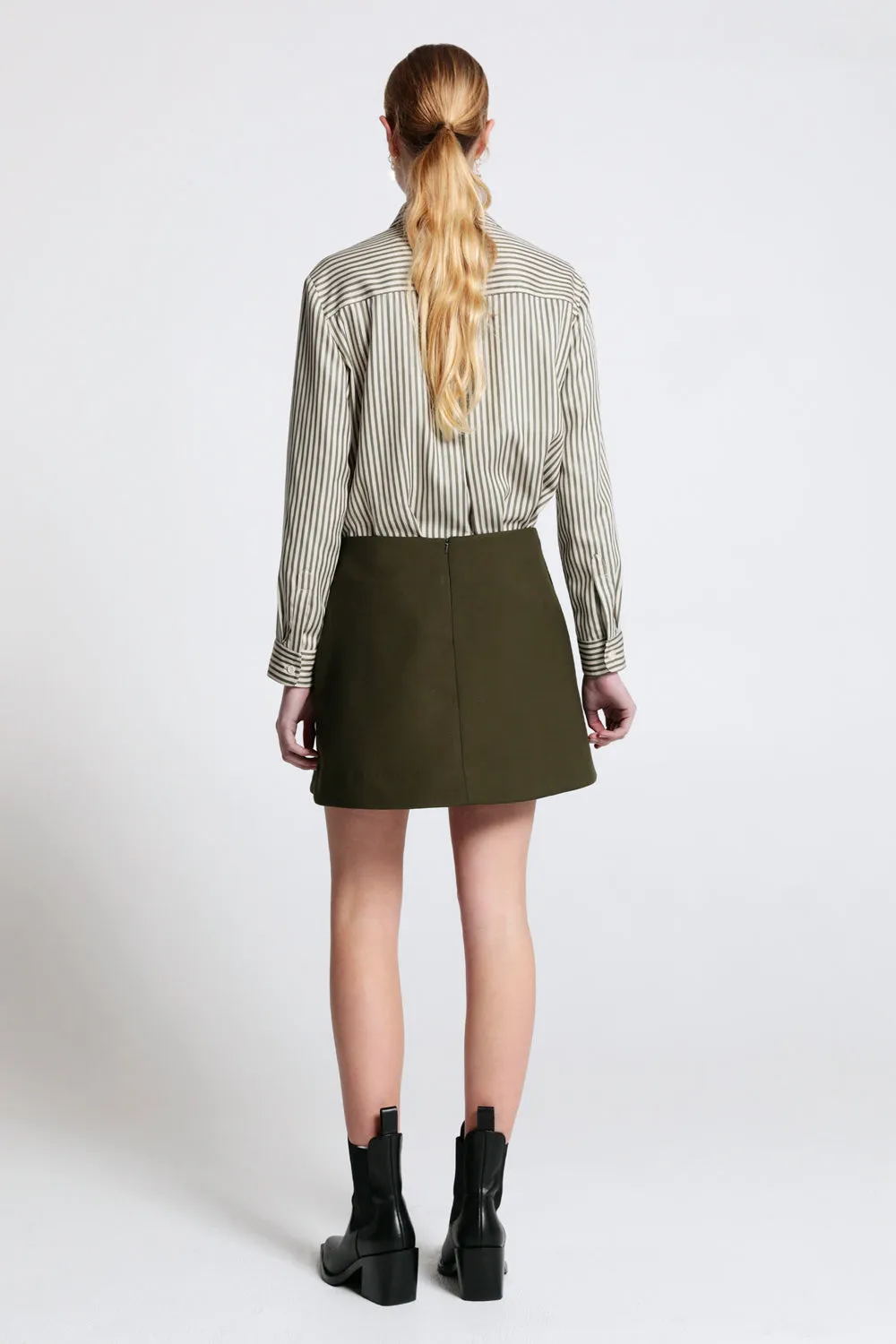 True Skirt Olive sold by Karen Walker product image thumbnail 3