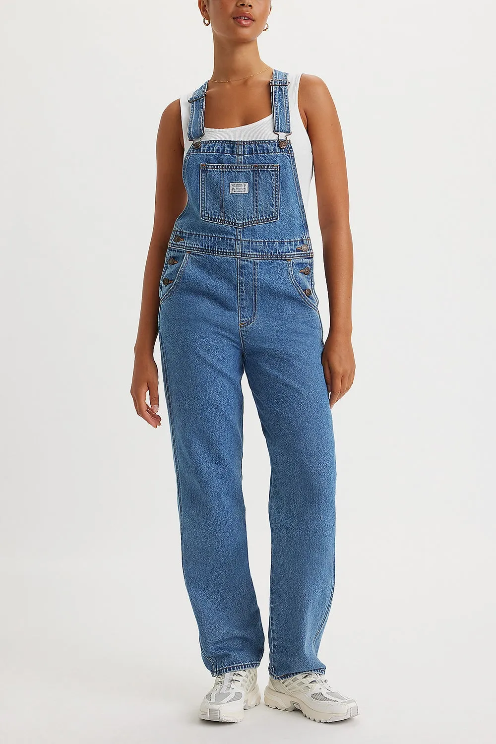 Vintage Denim Overall Foolish Love Blue sold by Karen Walker