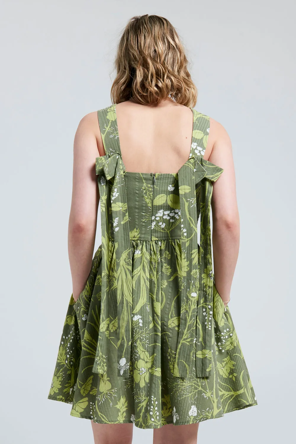 Eden Mini Dress Green sold by Karen Walker product image thumbnail 3