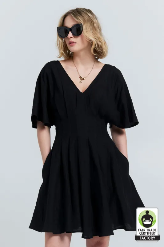 Florence Mini Dress Black sold by Karen Walker