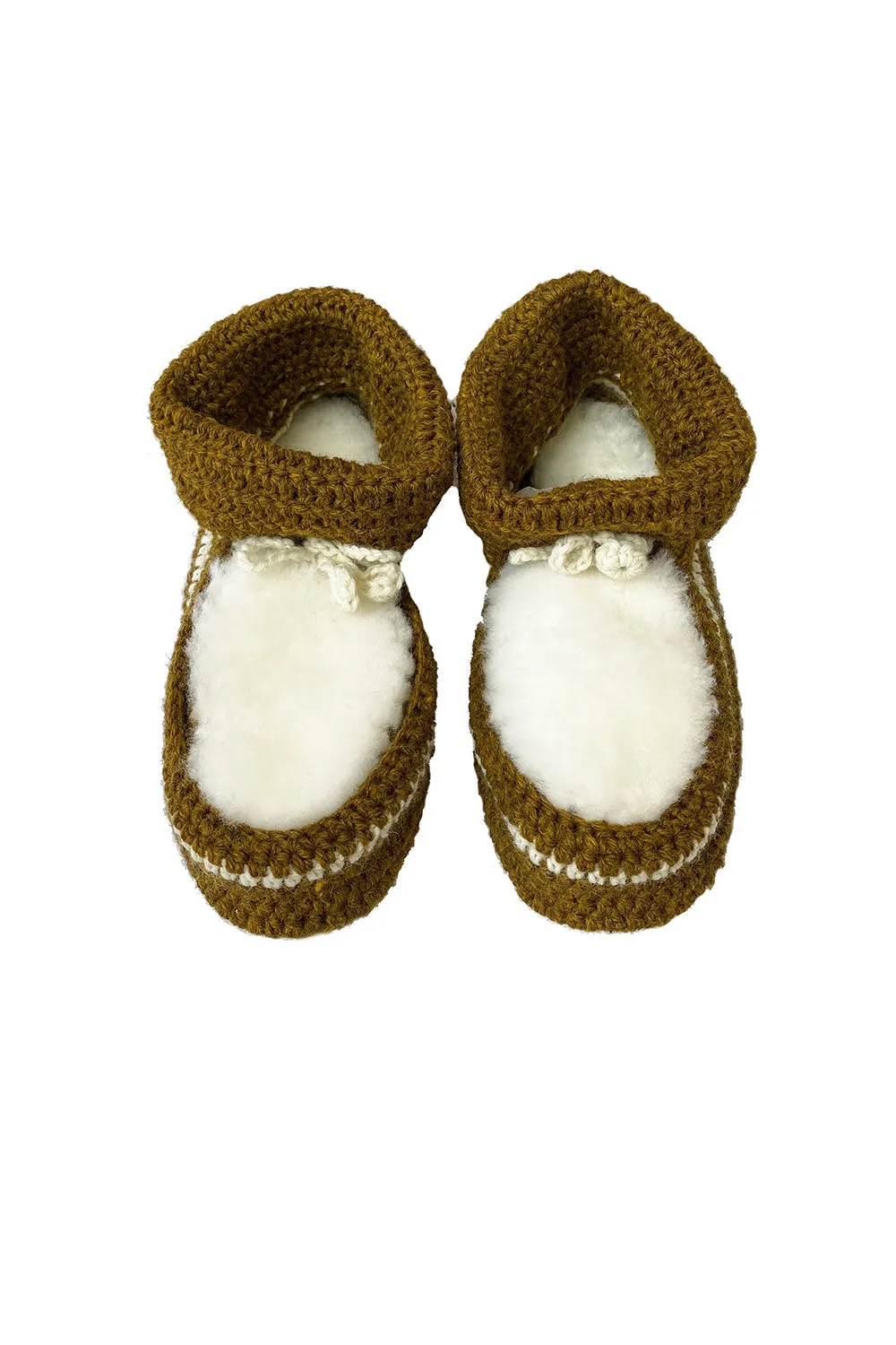 Crochet Slipper Mustard sold by Karen Walker product image thumbnail 4
